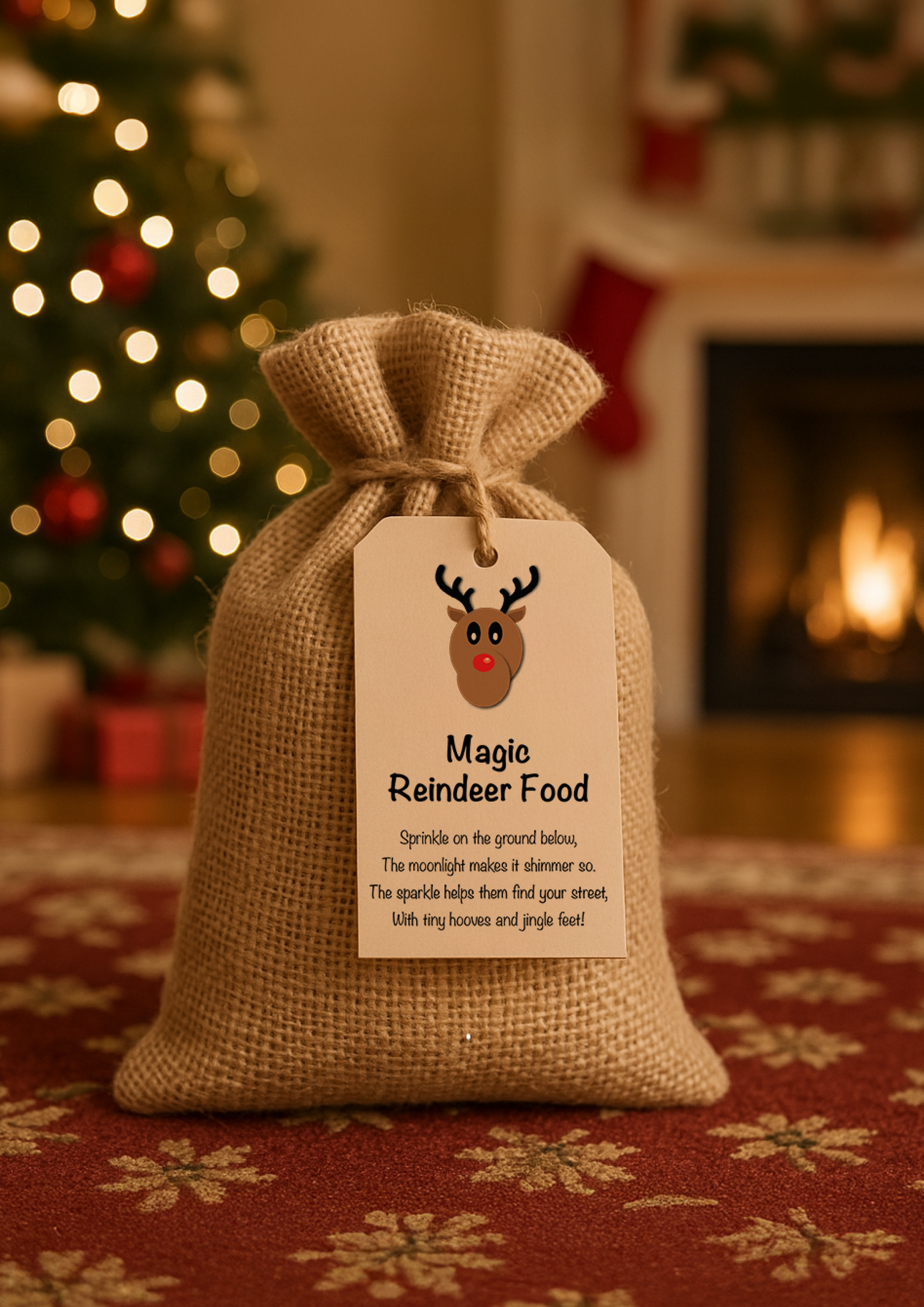 Christmas Eve Magic Tags | A4 | Instant PDF Download or Print