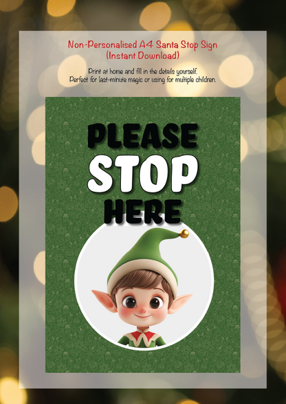 SANTA'S INSTANT DOWNLOAD CHRISTMAS MAGIC BUNDLE | Instant PDF Download