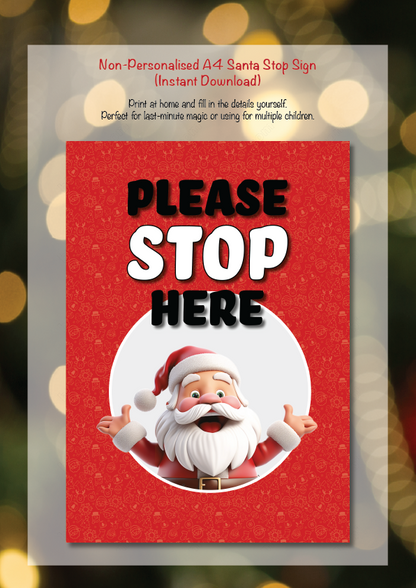 SANTA'S INSTANT DOWNLOAD CHRISTMAS MAGIC BUNDLE | Instant PDF Download