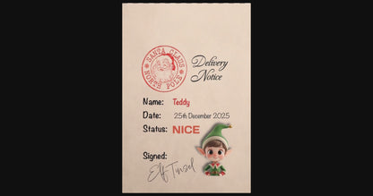 Christmas Eve Magic Tags | A4 | Instant PDF Download or Print