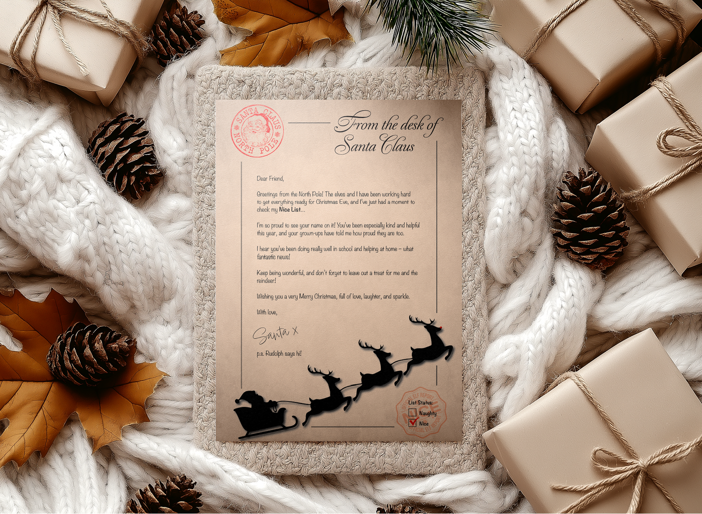 SANTA'S INSTANT DOWNLOAD CHRISTMAS MAGIC BUNDLE | Instant PDF Download